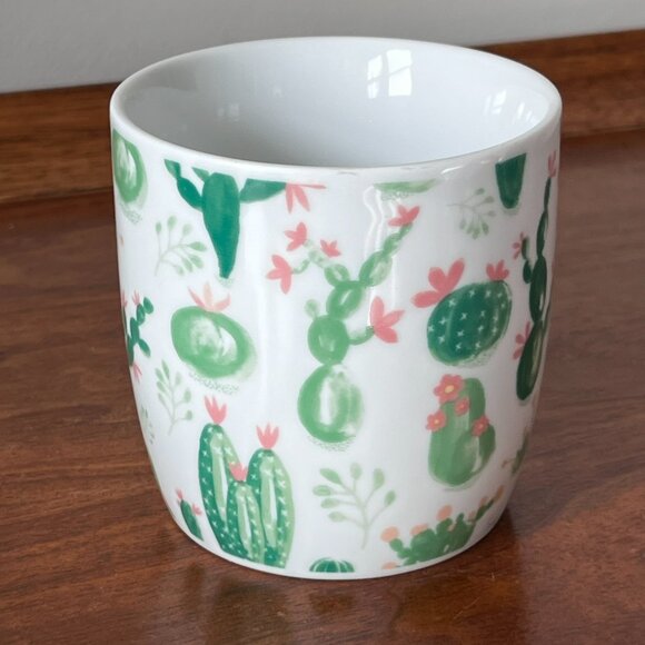 Now Designs Cacti Porcelain Mug Cactus Coffee Cup 12 oz Plants Botanical Nature - Picture 3 of 8